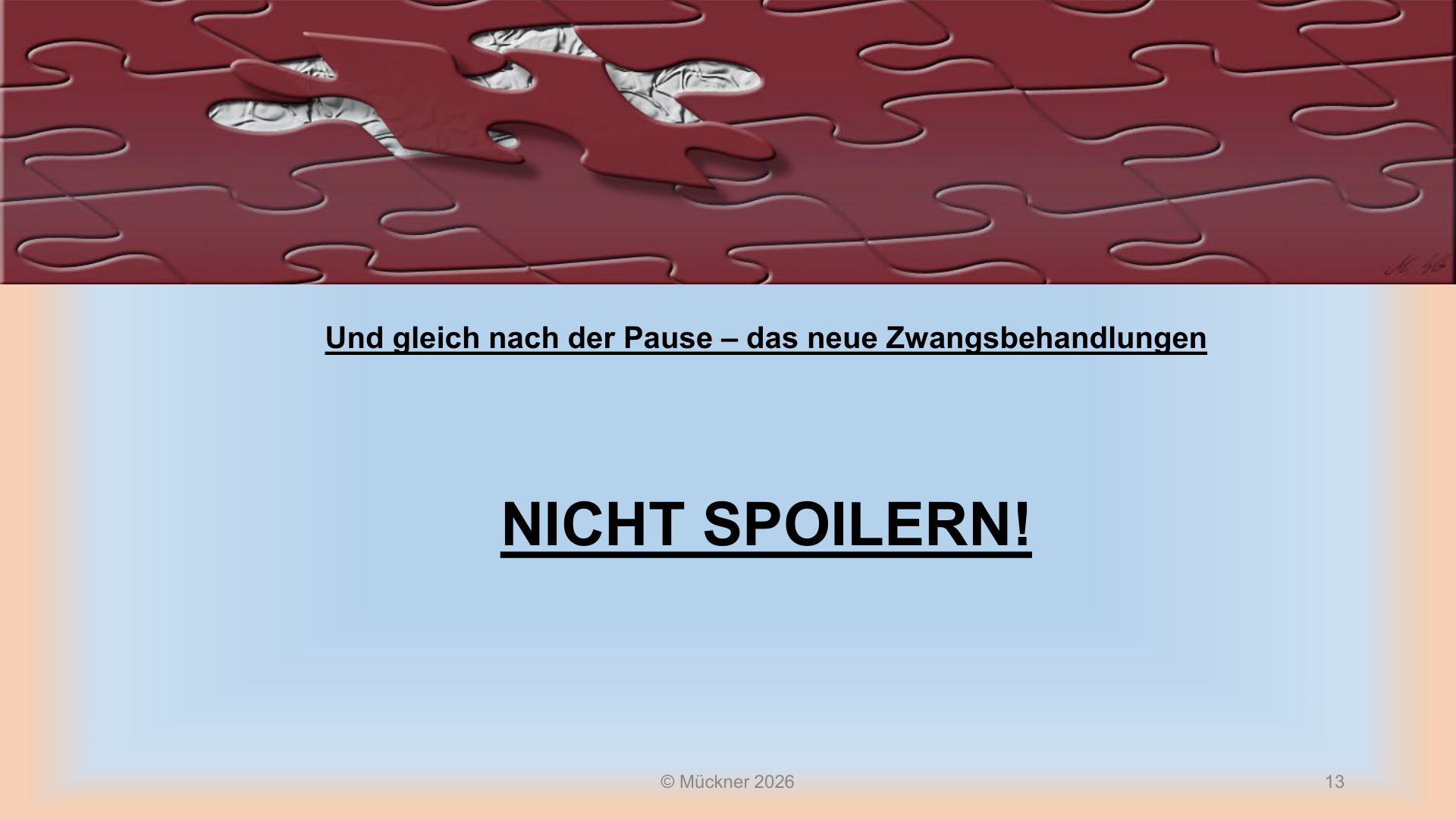 Mückner Aktuelle Änderungen S.13